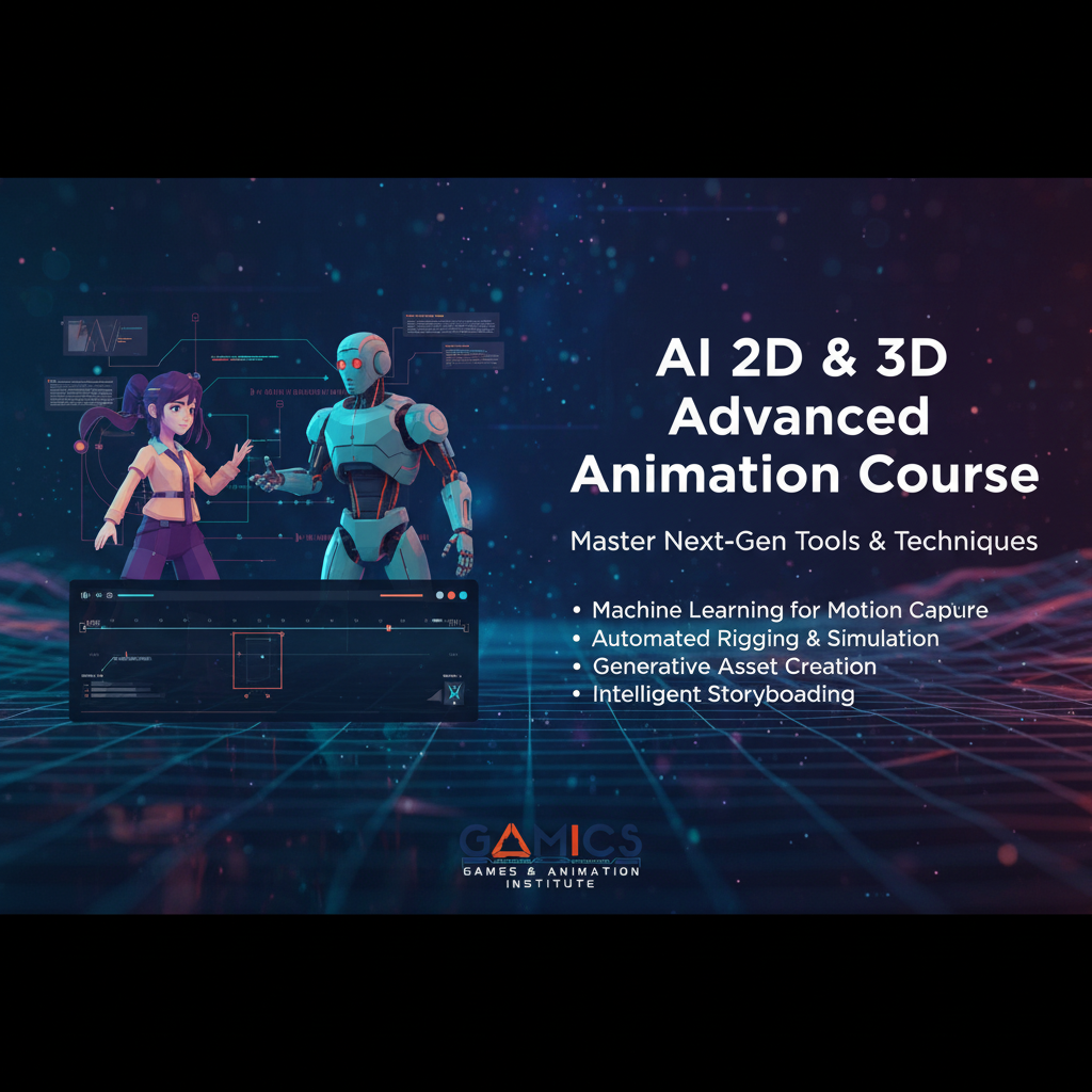 3D and 2D Advanced Animation with AI