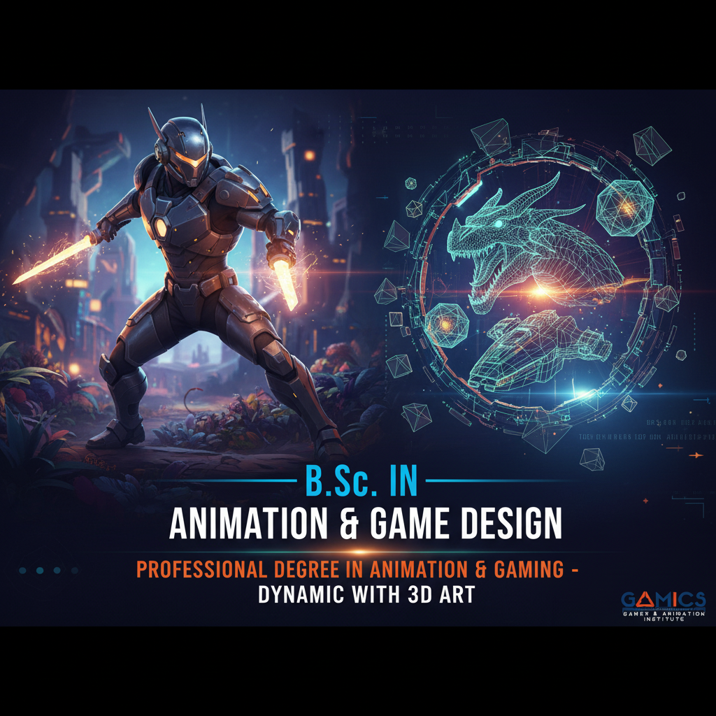 B.Sc in Animation and Game Design