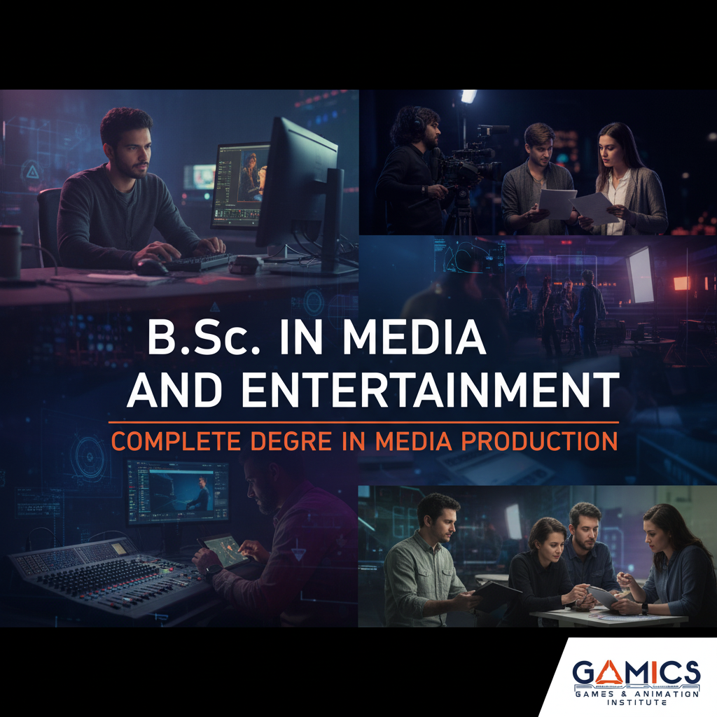 B.Sc in Media and Entertainment