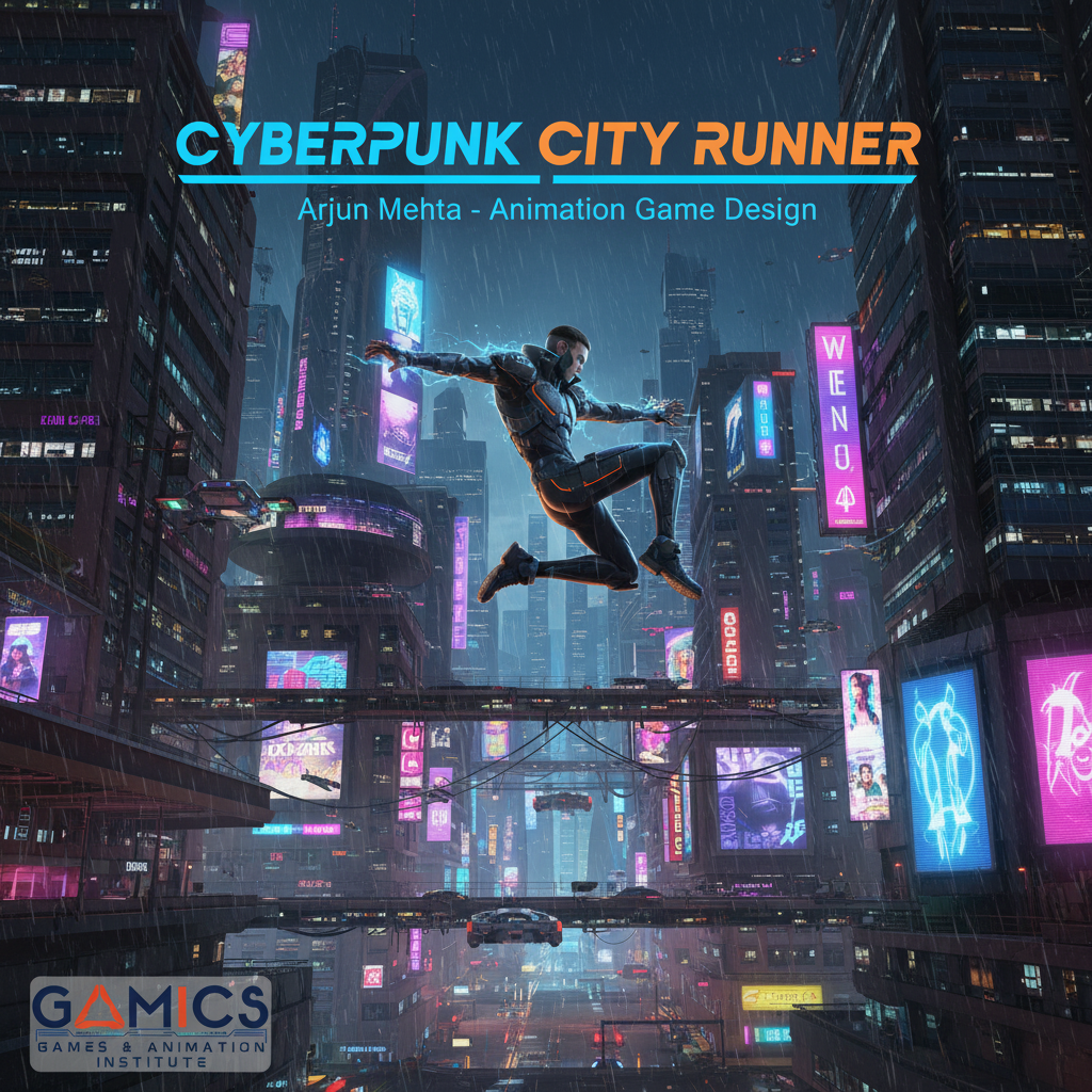 Cyberpunk City Runner