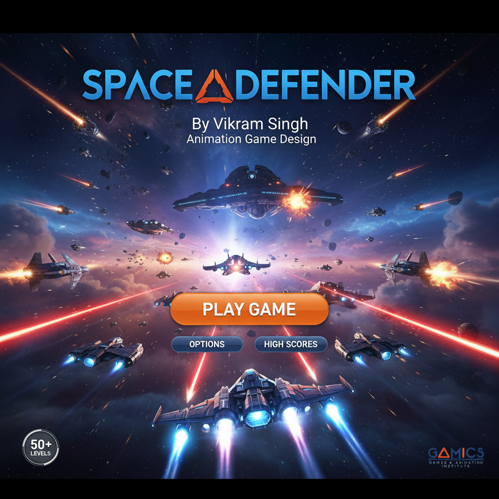 Mobile Game - Space Defender